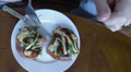 Eating lunch time lapse Video