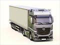 Semi-trailer truck