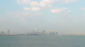 Lower Manhattan Skyline from New York Harbor Timelapse 1 Video