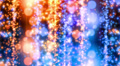 Abstract fantasy motion background, shining lights and particles Video