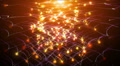 Abstract fantasy motion background, shining lights and particles Video