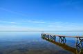 bath pier at calm water
