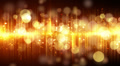 Abstract fantasy motion background, shining lights and particles Video