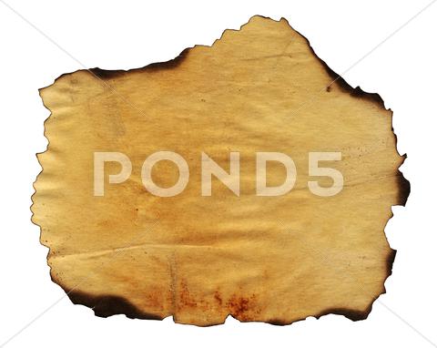 Stock Illustration of antique paper on white