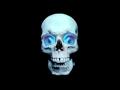 VJ Loop - Skull with moving eyes
