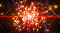 Abstract fantasy motion background, shining lights and particles Video