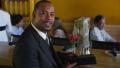 Portrait of successful restaurant owner