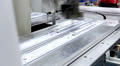 Timelapse workers in factory warehouse