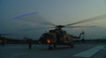 Afghan Air Force Mi-17 and Mi-35 helicopters