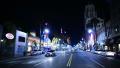 Driving POV Timelapse 43 Hollywood at Night Video