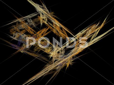 Stock Illustration of fractal digitais
