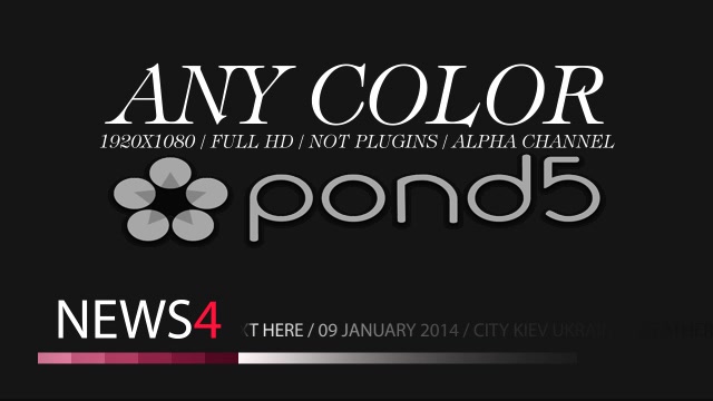 After Effects Project - Pond5 News lower third 8 Any Color 33878167 After Effects Project - Pond5 News lower third 8 Any Color 33878167