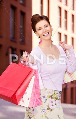 Stock photo of shopper