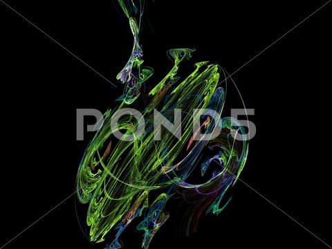 Stock Illustration of digital fractal