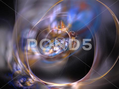 Stock Illustration of fractal digitais