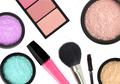 cosmetics (make-up products) isolated on white