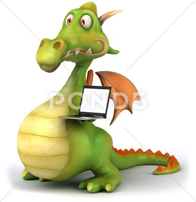 Stock photo of Fantasy dragon