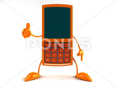 Stock Illustration of Mobile phone
