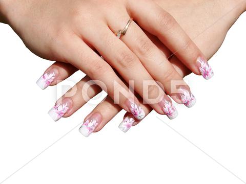 Stock photo of manucure