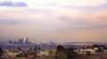 Los Angeles Timelapse 48 Panning L Downtown Clouds Video