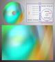 Abstract design template for dvd label and box-cover.