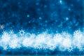 blue glitter sparkles snow flakes background