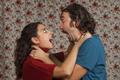 young couple having a conflict