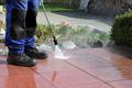 High-pressure cleaner, terrace