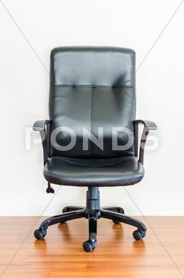 Black Leather Business Office Chair