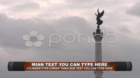 After Effects Project - Pond5 Cylinder Type Lower Third 37074929 After Effects Project - Pond5 Cylinder Type Lower Third 37074929