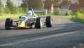 F1 competitors driving extremely fast, hot pursuit to win race Video