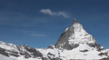 Smoking Matterhorn clouds timelapse Video