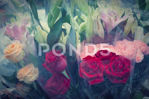 bouquet plastic wrap