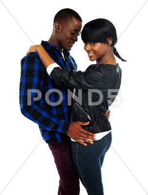 Stock photo of Young couple dancing