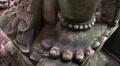 Mystic Ganesha sculpture in tropic jungle Video