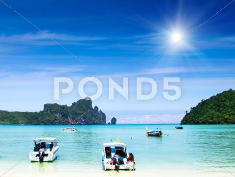Stock photo of tropical sea