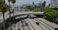 4K Freeway Traffic 13 Los Angeles Downtown Video