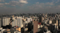 View of the city. Sao Paulo, Brazil. Video