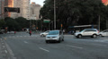 Traffic in the city. Consolação Avenue. Sao Paulo, Brazil Video