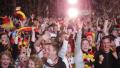 Fans of German Soccer Team Celebrating Fifth Goal Germany Brazil Semifinals 2014 Video