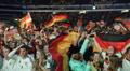 German Football Team Soccer Supporters Celebrating Semifinals Victory World Cup Video