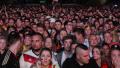 Suspense Drama Supporters Fans German Crowd Enjoy Football Match Public Viewing Video