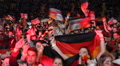 Germany Football Team Big Group Fan Happy Young Supporters Celebrating Champions Video