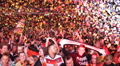 People Euphory Winning World Cup Brazil 2014 Germany Football Team Supporters Video