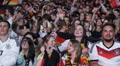 World Cup Audience German Team Fans Happiness Happy Supporters Singing Anthem Video