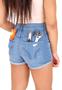girl in shorts with tools.