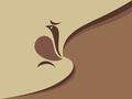 vector image of an chicken design.