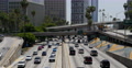 4K Freeway Traffic 49 LA Downtown Video