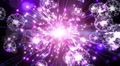 4K Abstract motion background, shining light, rays, particles, seamless loopable Video
