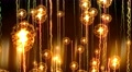 4K Abstract motion background, shining light, rays, particles, seamless loopable Video